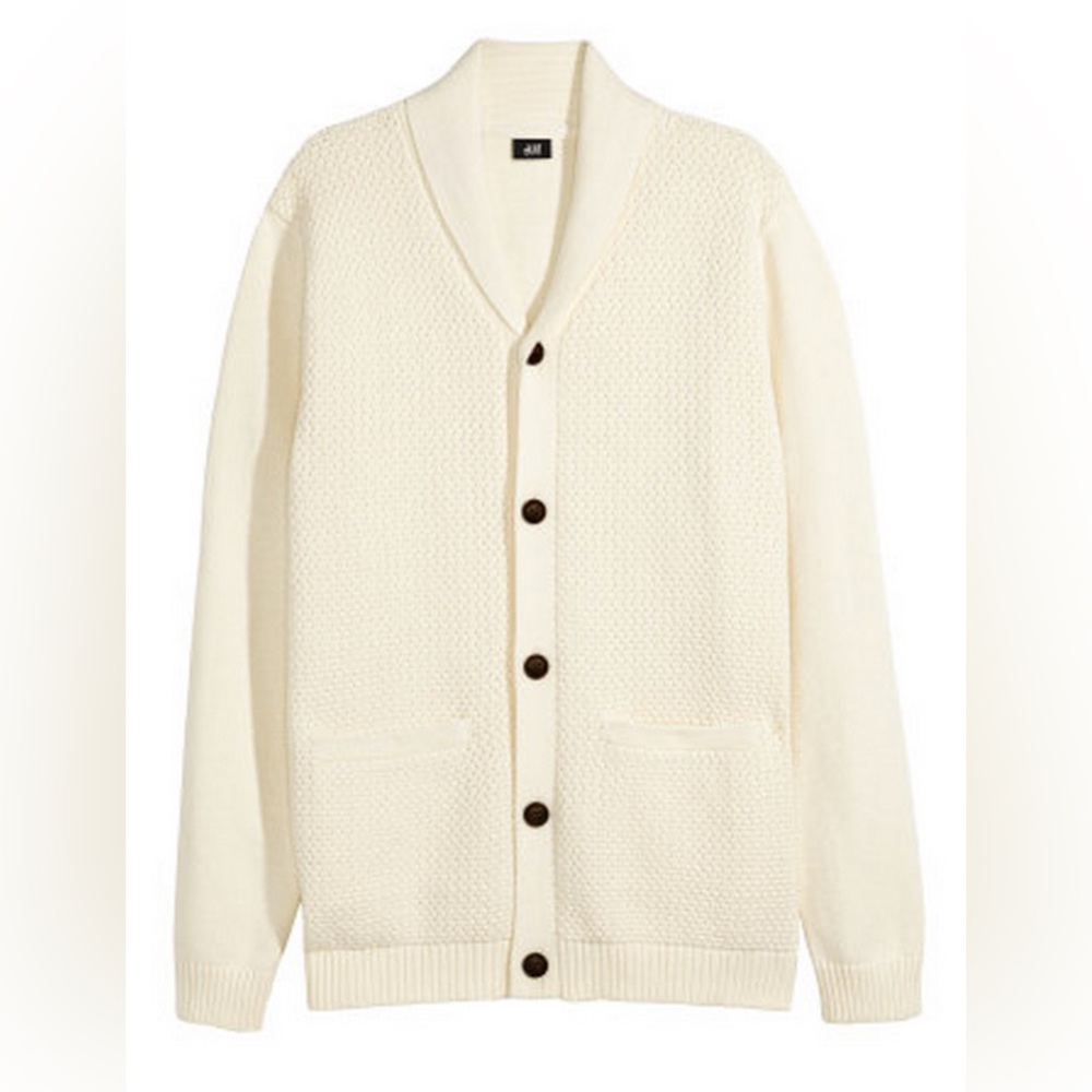 H&M Cream Cardigan Sweater